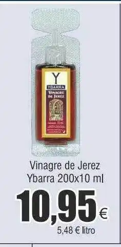 FROIZ Vinagre de jerez ybarra oferta