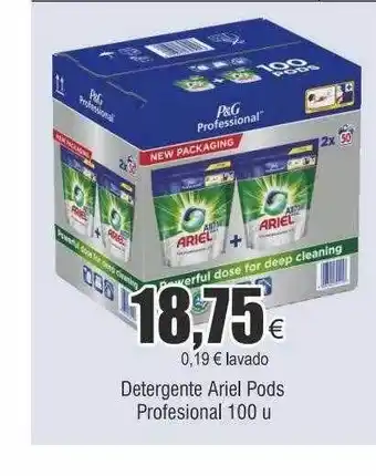 FROIZ Detergente ariel pods professional 100 oferta