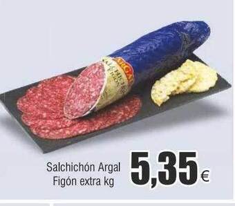 FROIZ Salchichón argal figón extra kg oferta
