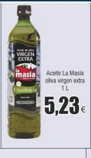 FROIZ Aceite la masia oliva virgen extra oferta