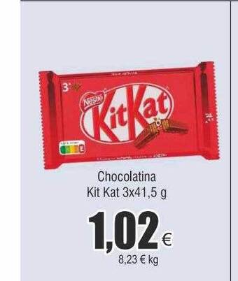 FROIZ Chocolatina kit kat oferta