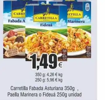 FROIZ Carretilla fabada asturiana paella marinera o fideuá oferta