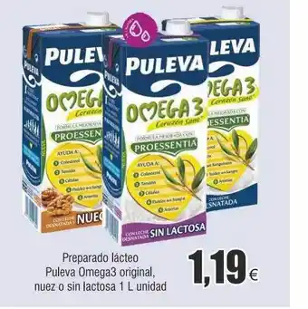 FROIZ Preparado lácteo, puleva omega3 original nuez o sin lactosa oferta