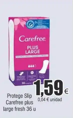 FROIZ Protege slip carefree plus large fresh oferta