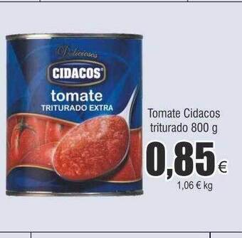 FROIZ Tomate cidacos triturado oferta