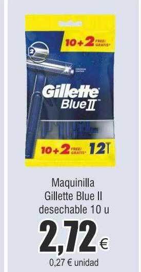 FROIZ Maquinilla gillette blue ii desechable oferta