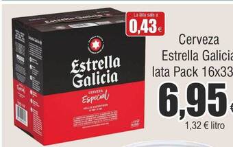 FROIZ Cerveza estrella galicia lata oferta