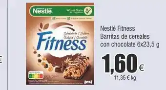FROIZ Nestlé fitness barritas de cereales con chocolate oferta