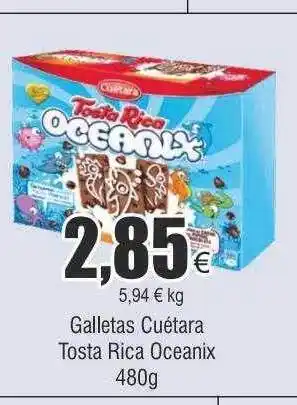 FROIZ Galletas cuétara tosta rica oceanix oferta