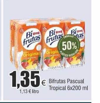 FROIZ Bifrutas pascual tropical oferta