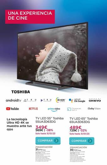La tienda en casa Tv led 55 oferta