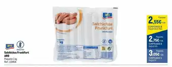 Makro Salchichas frankfurt aro paquete oferta