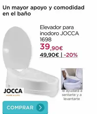 La tienda en casa Elevador para inodoro jocca 1698 oferta