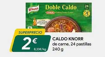 Masymas Caldo knorr de carne, 24 pastilla oferta