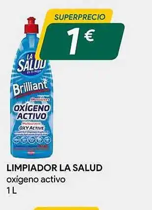 Masymas Limpiador la salud oxigeno activo oferta
