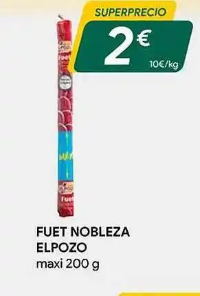 Masymas Fuet nobleza elpozo maxi oferta