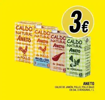 BM Supermercados Caldo aneto oferta
