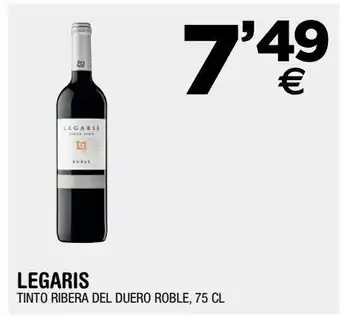 BM Supermercados Vino tinto legaris oferta