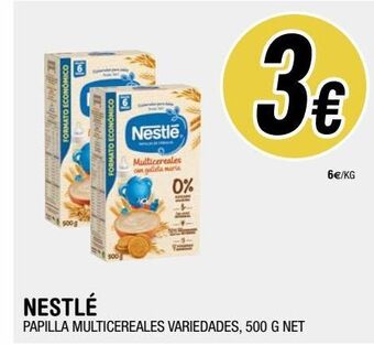 BM Supermercados Papilla de cereales nestlé oferta