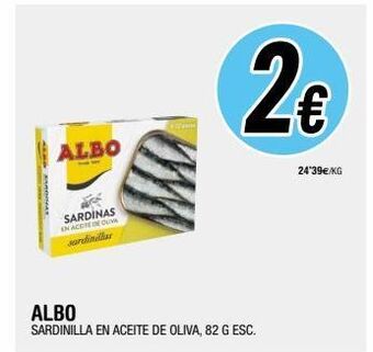 BM Supermercados Sardinillas en aceite albo oferta
