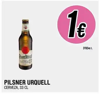 BM Supermercados Cerveza pilsner urquell oferta