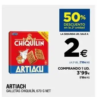 BM Supermercados Galletas chiquilín artiach oferta