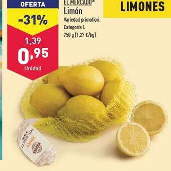 ALDI Limón oferta