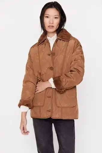 Cortefiel Anorak pelo interior oferta