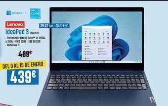 Beep Lenovo ideapad 3 oferta