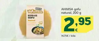 HiperDino Ahimsa gofu natural oferta