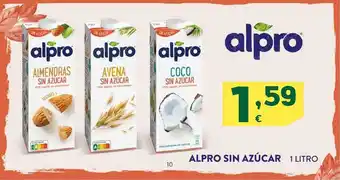 HiperDino Alpro sin azúcar oferta