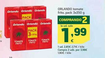 HiperDino Orlando tomate frito oferta