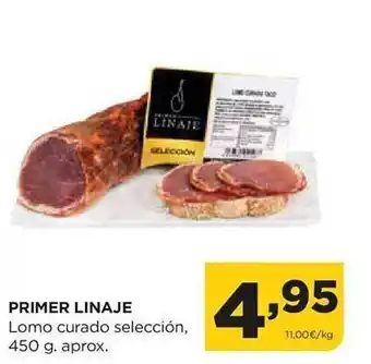 Alimerka Primer linaje lomo curado selección oferta