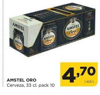 Alimerka Amstel oro cerveza oferta