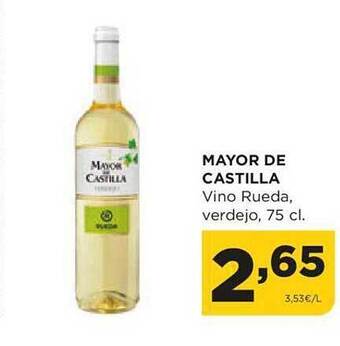 Alimerka Mayor de castilla vino rueda, verdejo oferta