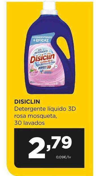 Alimerka Disiclin detergente líquido 3d rosa mosqueta oferta