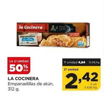Alimerka La cocinera empanadillas de atún oferta