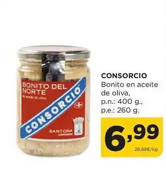 Alimerka Consorcio bonito en aceite e oliva oferta