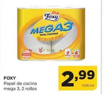 Alimerka Foxy papel de cocina mega oferta