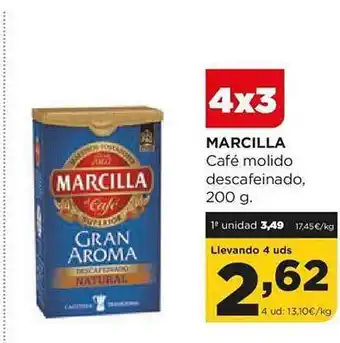 Alimerka Marcilla café molido descafeinado oferta