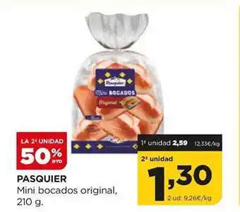 Alimerka Pasquier mini bocados original oferta