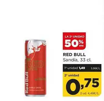 Alimerka Red bull sandía oferta