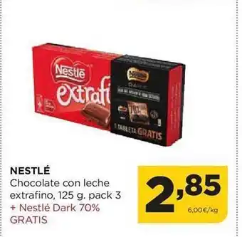 Alimerka Nestl chocolate con leche extrafino oferta