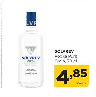 Alimerka Solvrev vodka pure grain oferta