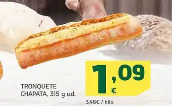 HiperDino Tronquete chapata oferta