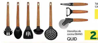 HiperDino Utensilios de cocina ébano quid oferta