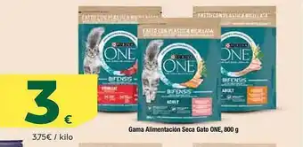 HiperDino Gama alimentación seca gato one oferta