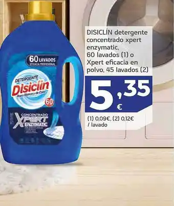 HiperDino Disiclín detergente concentrado xpert enzymatic, o xpert eficacia en polvo oferta
