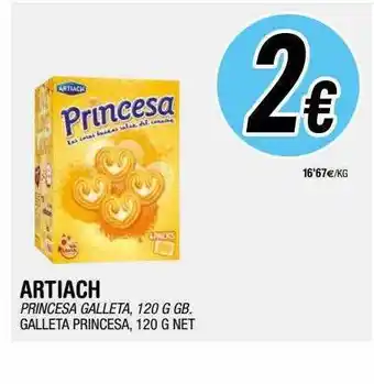 BM Supermercados Artiach galleta princesa oferta