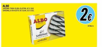 BM Supermercados Albo sardinilla en aceite de oliva oferta